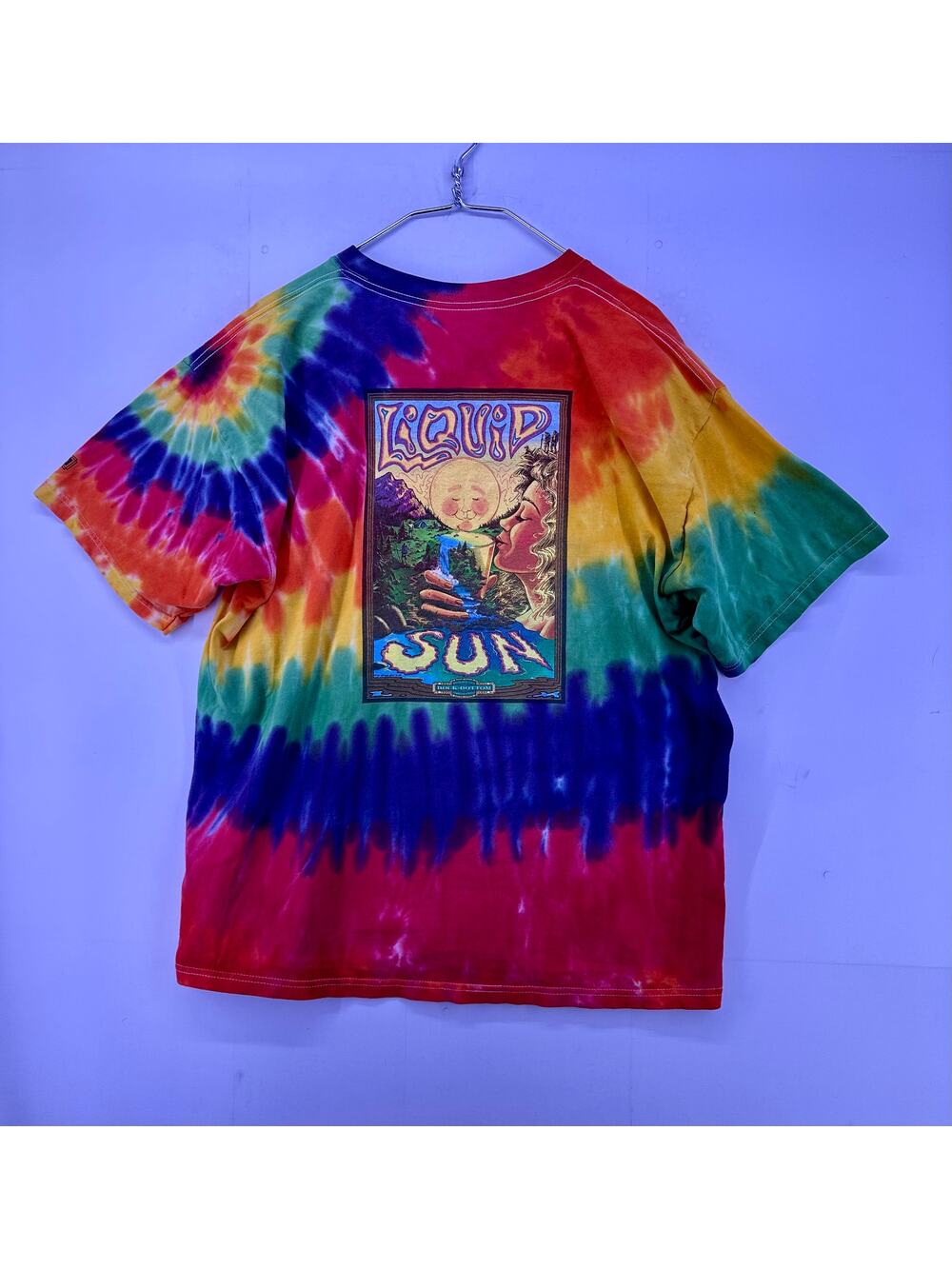 Liquid Sun Tie dye Rock Bottom Restaurant/Brewery Size XL